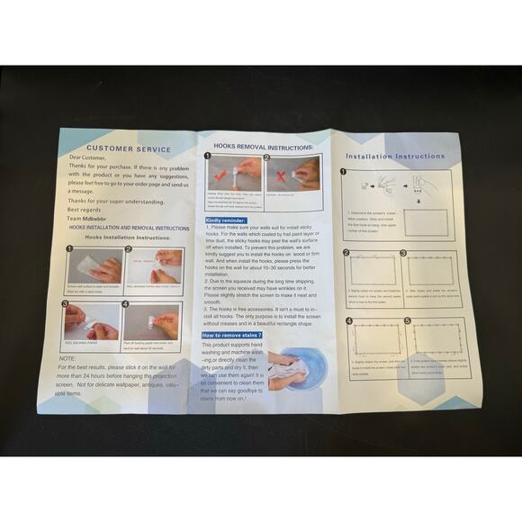 Simple Projector Screen ~ Mdbebbron ~ Scale: 16:9, Size 120 Inches - Picture 5 of 6